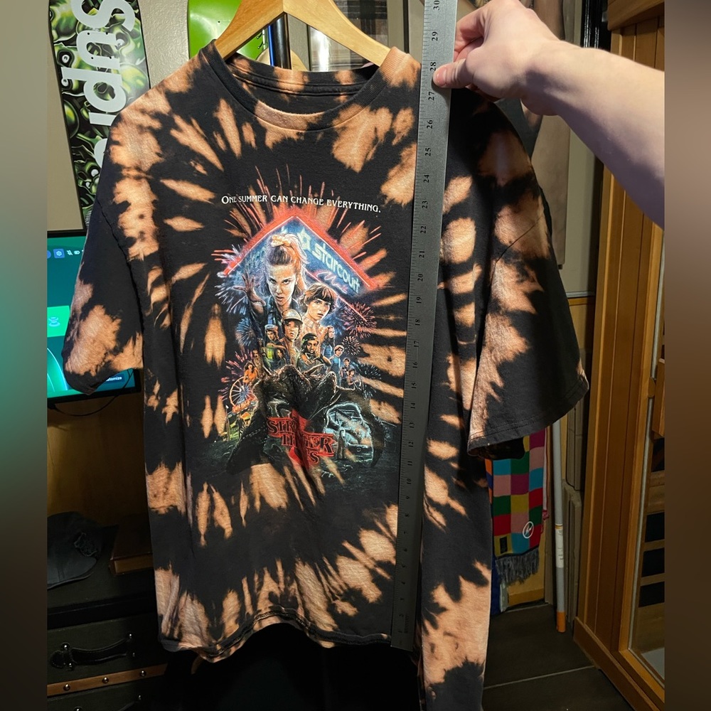 Custom Stranger Things Reverse Dye Yeah Spiral - image 4